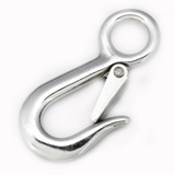 Stainless Steel Eye Hook With Safety Latch