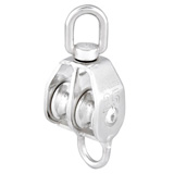 Stainless Steel Swivel Double Pulley With Becket