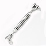 Stainless Steel Open Body Turnbuckle Jaw & Jaw