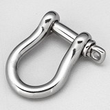 Stainless Steel Bow Shackle European Type (Same Size Pin), European Bow Shackle